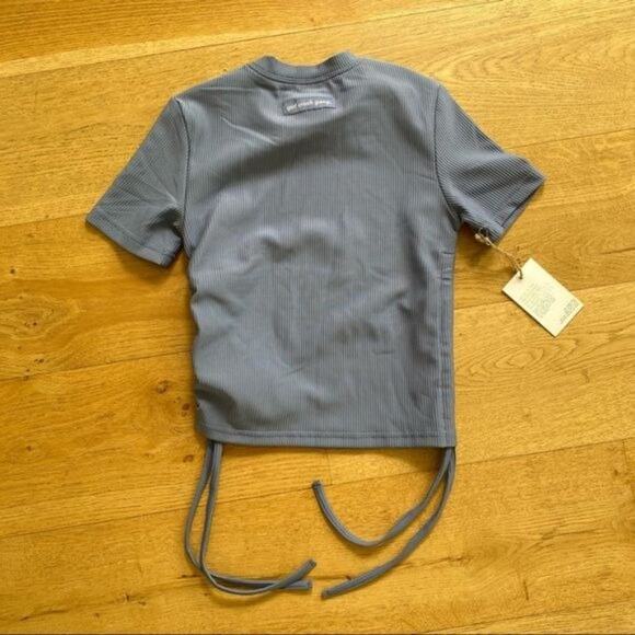 Girl Crush Recycled Crop Tee in Storm - Picture 7 of 7